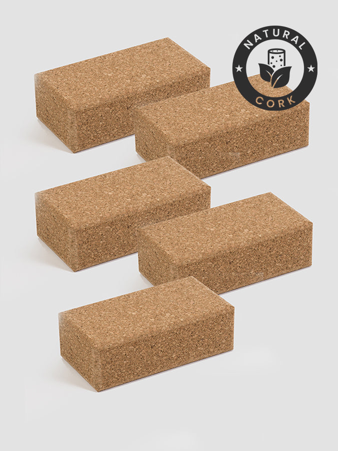 Yoga Studio Standard Cork Brick Five Pack