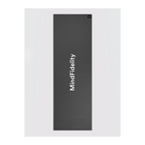 Personalised Yoga Mat 6mm With Custom Design - Graphite Grey