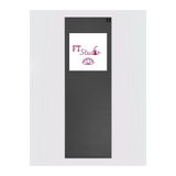 Personalised Yoga Mat 6mm With Custom Design - Graphite Grey