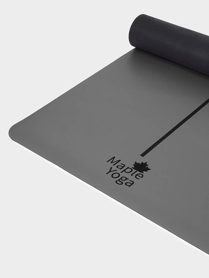 Maple Yoga The Grip Alignment Drop Yoga Mat 4mm
