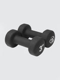 Yoga Mad Pair of 3Kg Neo Dumbbells Weights - Black