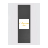 Personalised Yoga Mat 6mm With Custom Design - Graphite Grey