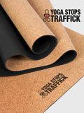 Yoga Stops Traffick Cork Yoga Mat 4mm