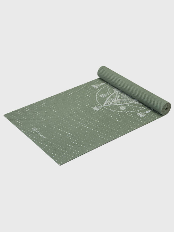 Gaiam Celestial Green Yoga Mat 5mm