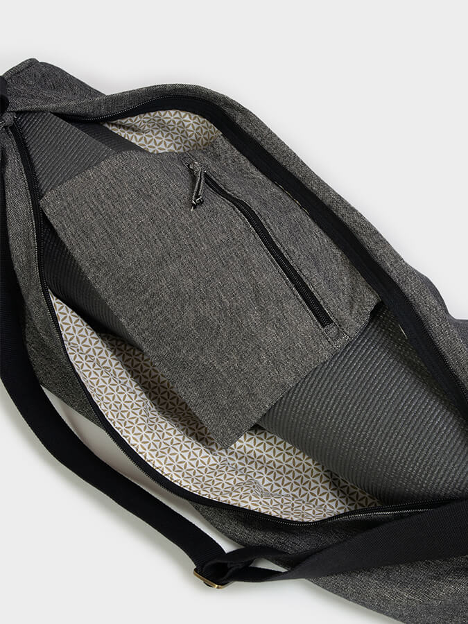 Yoga Studio Organic Cotton Two Toned Yoga Mat Bag