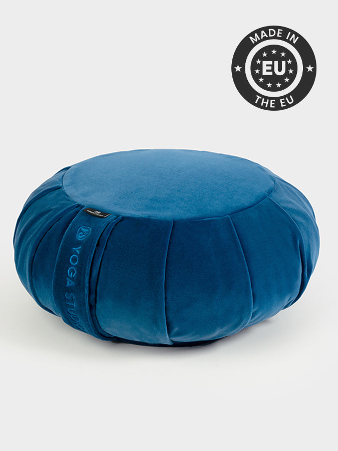 Yoga Studio EU Organic Buckwheat Velvet Round Cushion