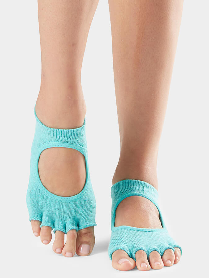 ToeSox Half Toe Bellarina Women's Yoga Grip Socks