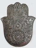 Namaste Hamsa Hand Embossed Incense Ash Catcher Holder