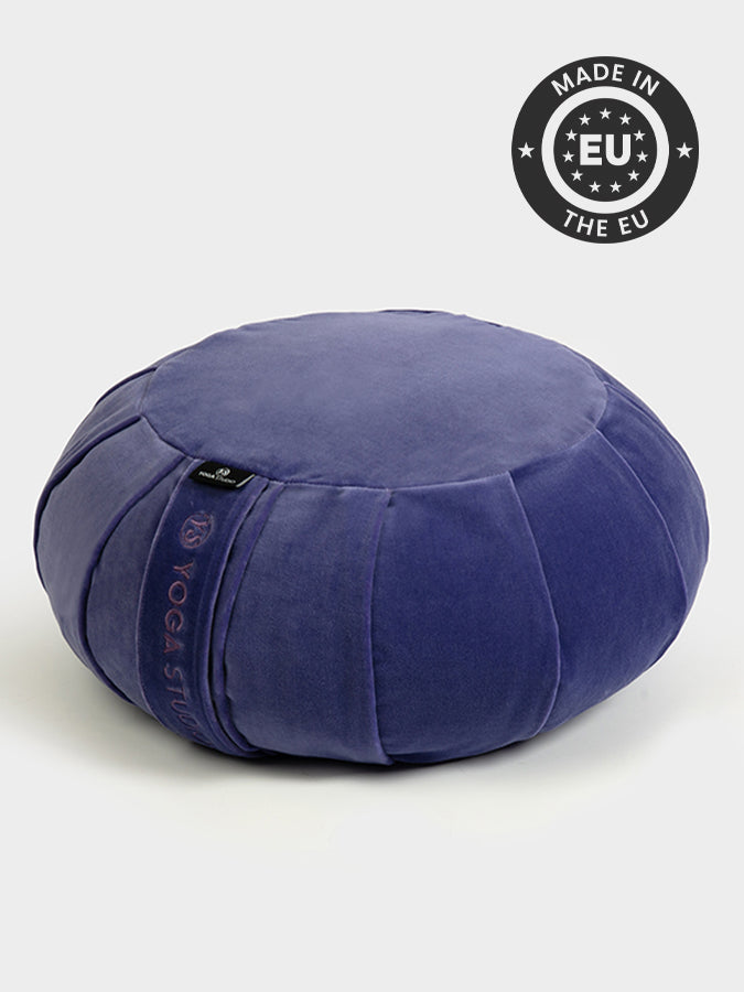 Yoga Studio EU Organic Buckwheat Velvet Round Cushion