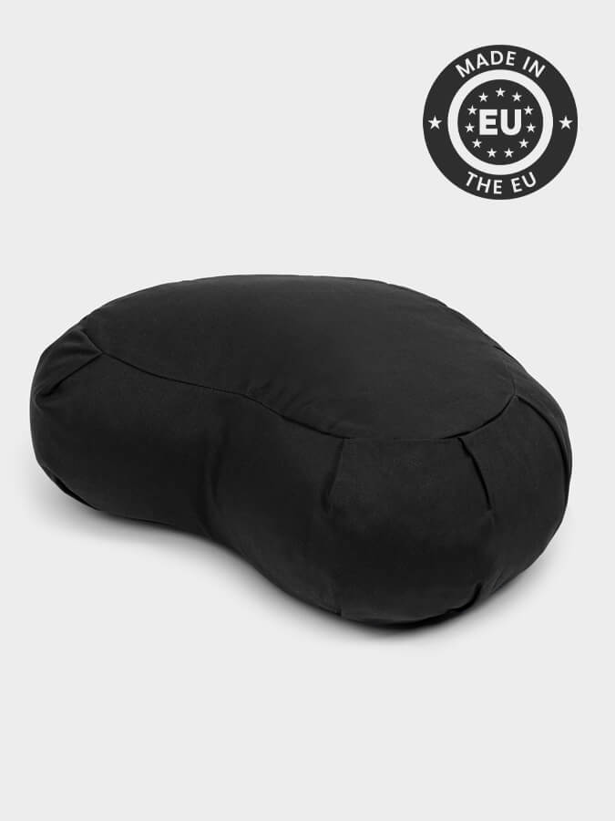Yoga Studio European Organic Buckwheat Zafu Crescent Cushion