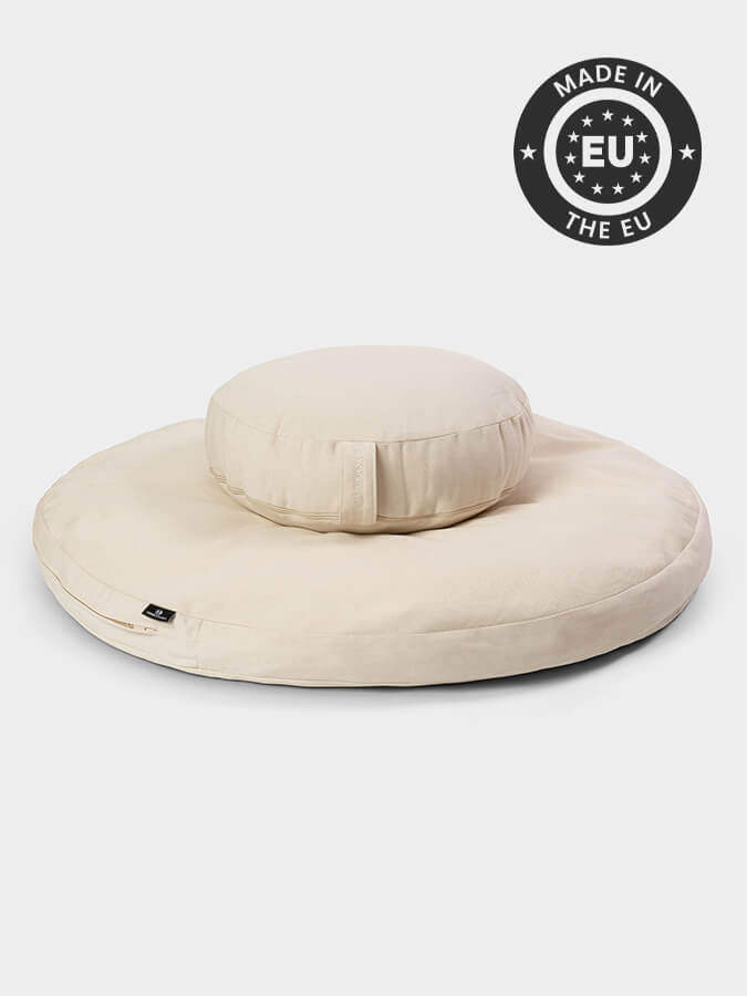 Zafu Meditation Cushions UK Crescent Round Designs Yoga Studio Store