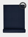 Personalised Yoga Mat 6mm With Custom Design - Navy Blue