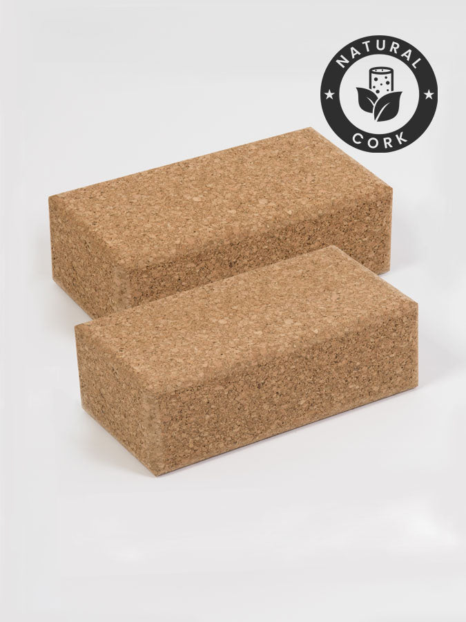 Yoga Studio Standard Cork Brick Twin Pack