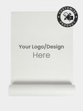 Personalised Yoga Mat 6mm With Custom Design - White