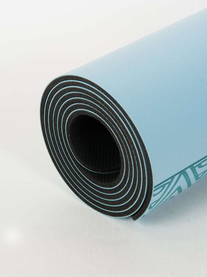 The Grip Pu Yoga Mat - Blue