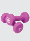 Yoga Mad Pair of 1Kg Neo Dumbbells - Purple