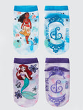 Tavi Disney Kids Grip 2 Pack Socks - Princess