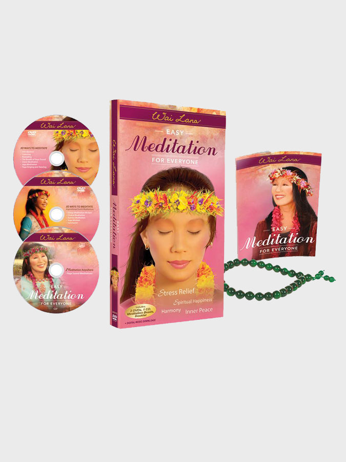 Wai Lana Easy Meditation for Everyone 3 DVD Presentation Set