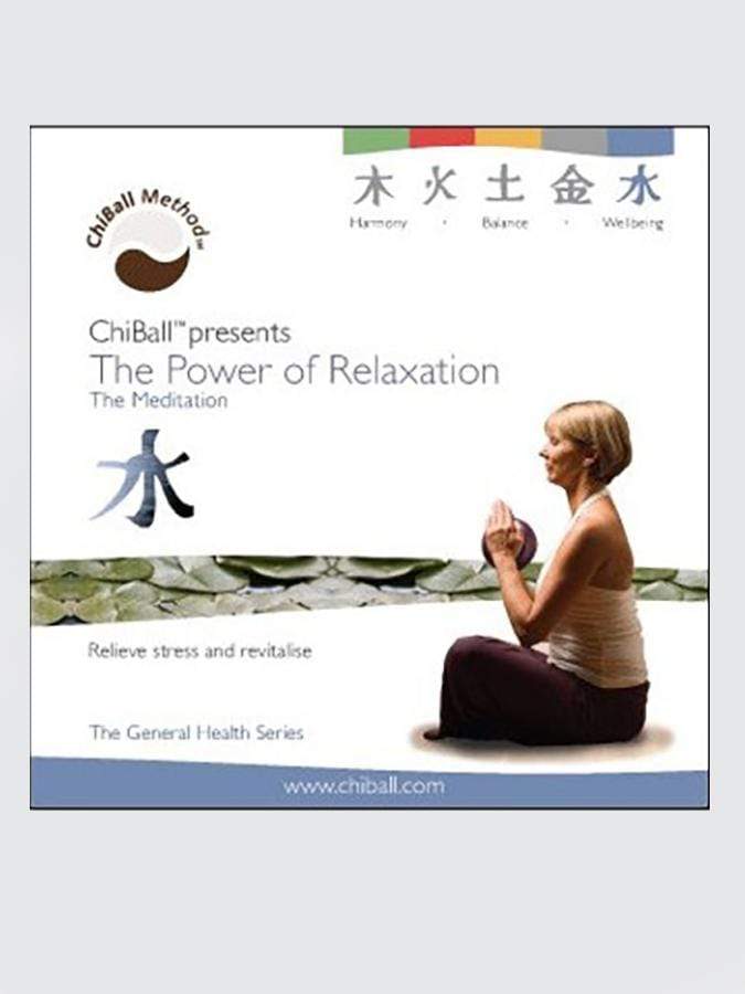 ChiBall The Power of Relaxation – The Meditation Audio CD - Yoga Studio Store