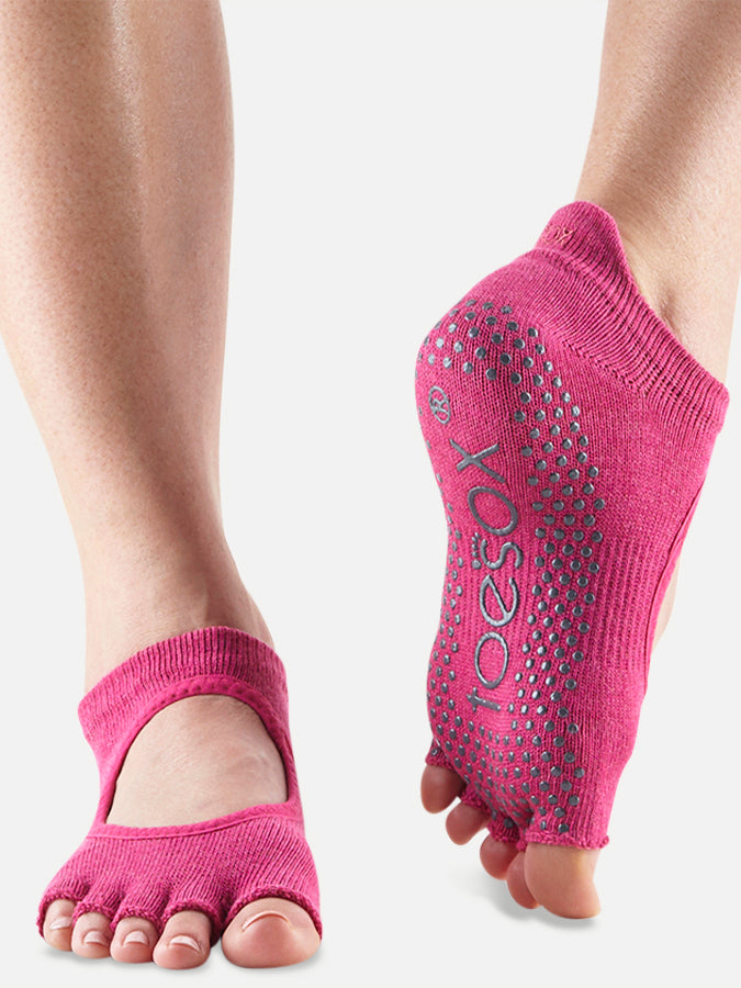 ToeSox Half Toe Bellarina Women's Yoga Socks