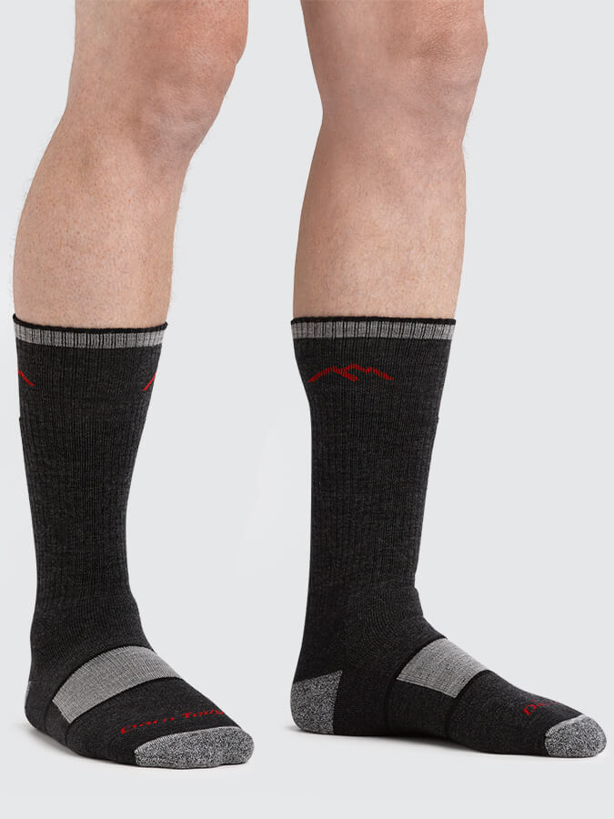 Darn Tough 1405 Men's Hiker Boot Midweight Hiking Full Cushion Socks 