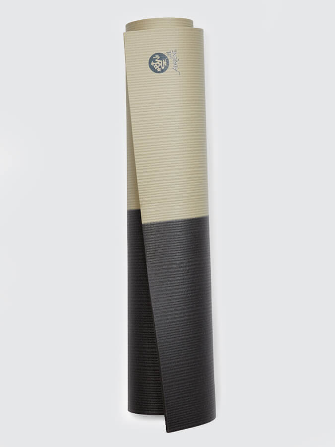 Manduka Yoga With Adriene PRO 85" Long Balance Yoga Mat 6mm - Rock/Charcoal