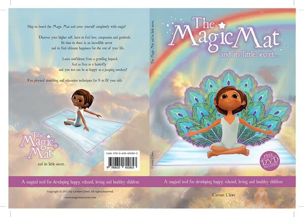 The Magic Mat Childrens Yoga Book with DVD
