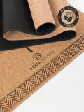 Yoga Studio Alignment Cork Yoga Mat 4mm