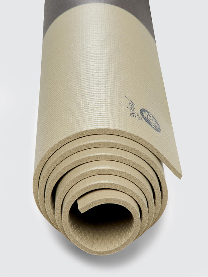 Manduka Yoga With Adriene PRO 71" Balance Yoga Mat 6mm - Rock/Charcoal