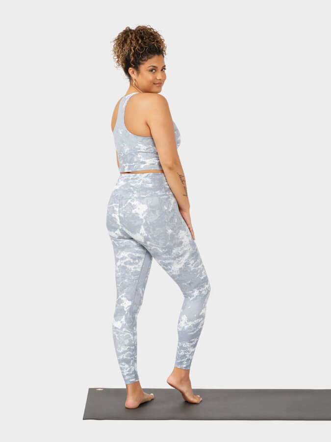 EVOLVE SEAMLESS HIGH WAISTED LEGGINGS - BLUE - Danifit