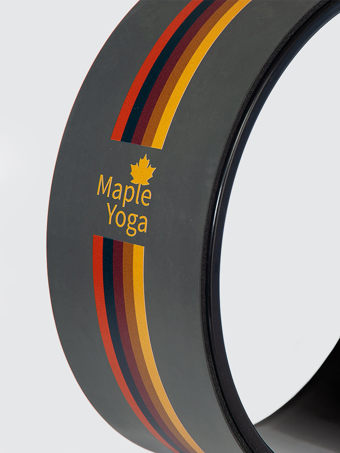 Maple Yoga PU Alignment Yoga Wheel