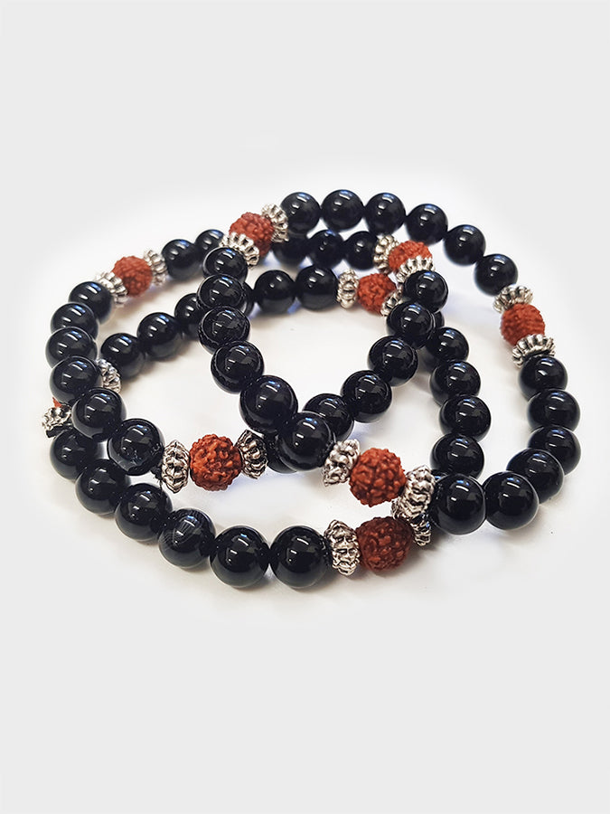 Buy wholesale Rudraksha Healing Bracelet, Black