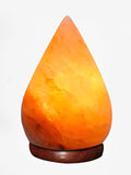 Yoga Studio Tear Drop Crafted Himalayan Salt Lamp