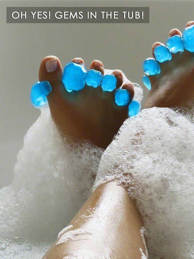 YogaToes Gems Toe Separators - Sapphire Blue –Yoga Studio Store